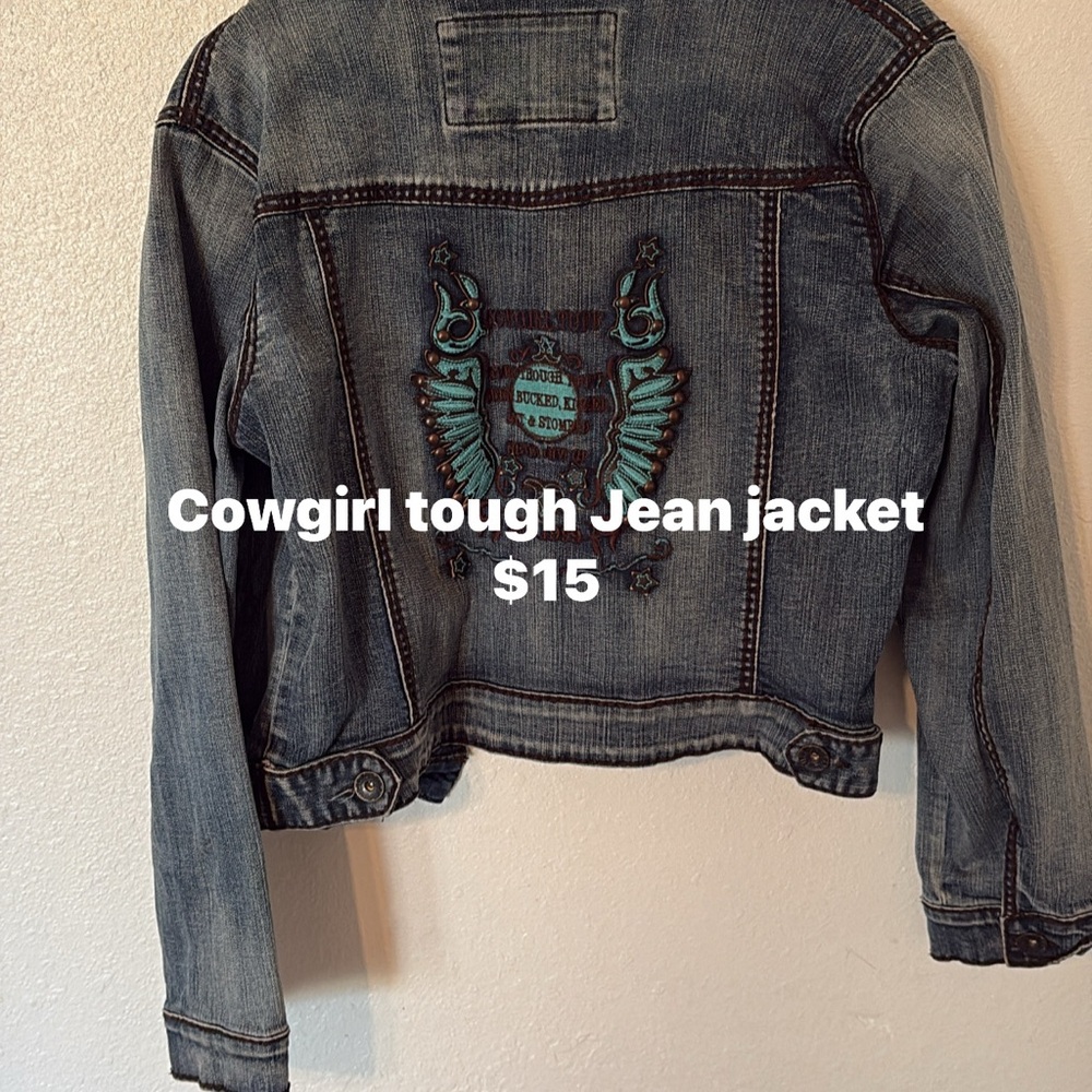 Embroidered Denim Jacket